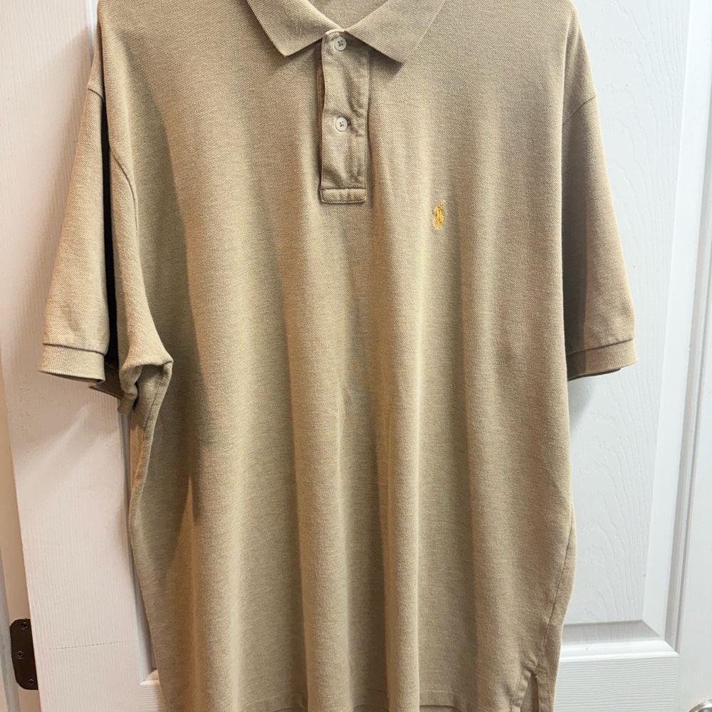 Ralph Lauren Tan Polo Shirt